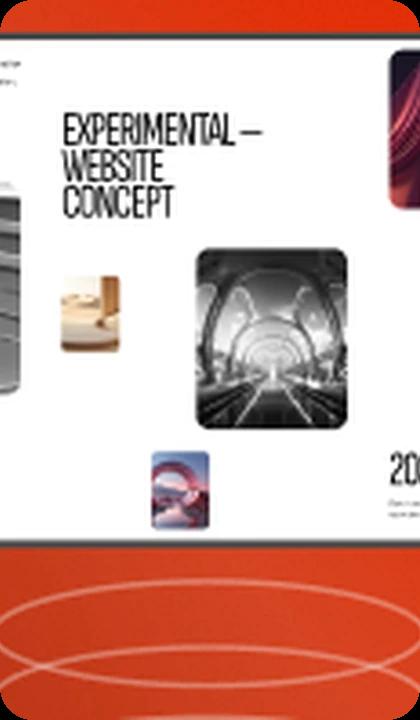 Experimental — website concept